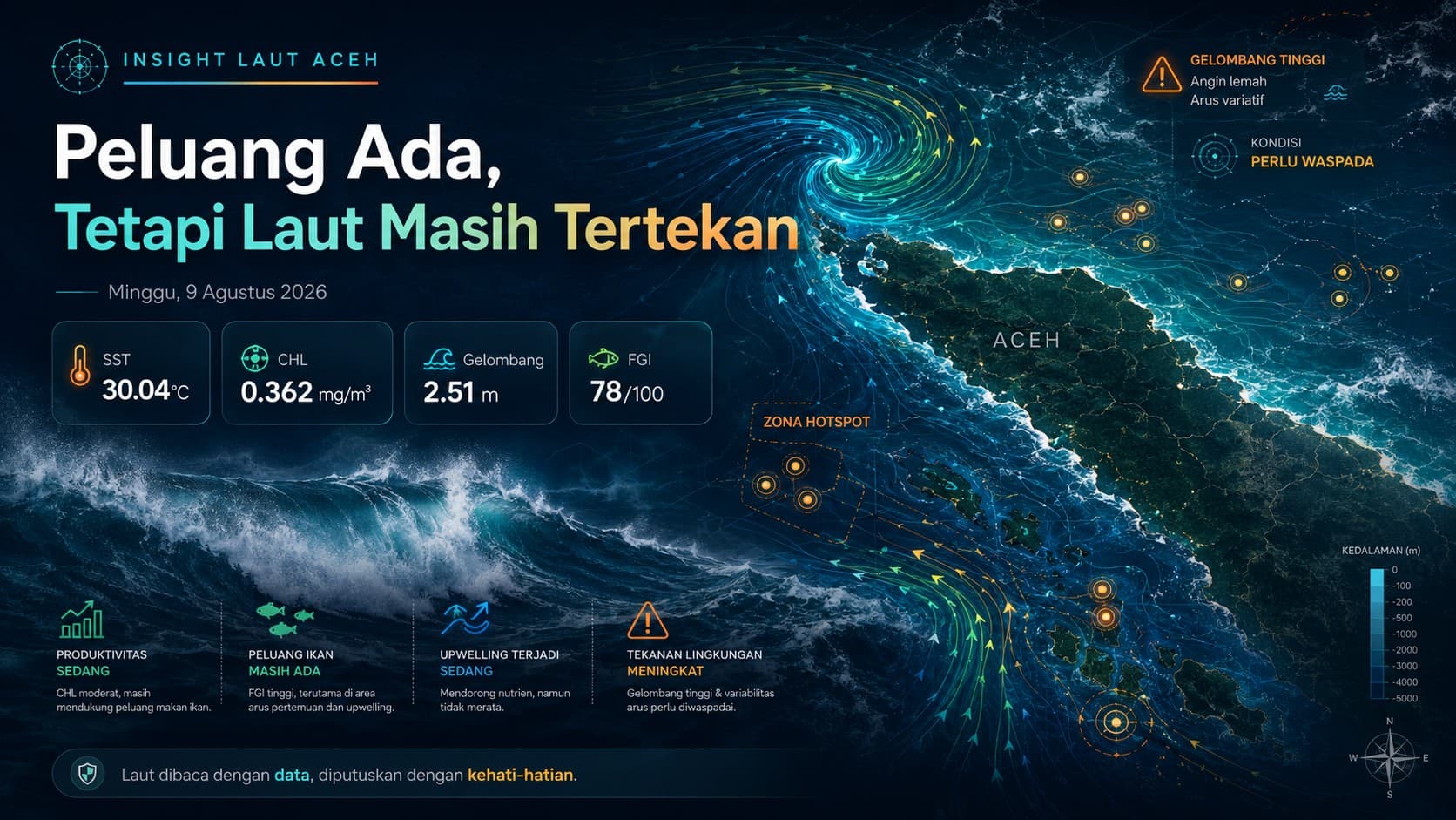 Minggu, Peluang Ada tetapi Laut Masih Tertekan