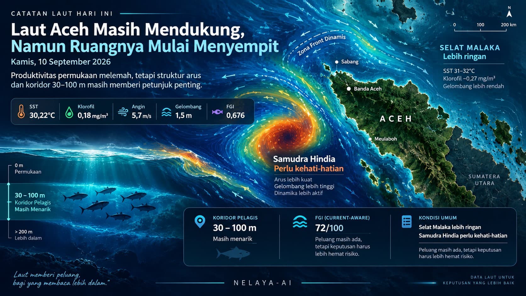 Kamis, Peluang Masih Ada, tetapi Laut Mulai Mengecilkan Ruang
