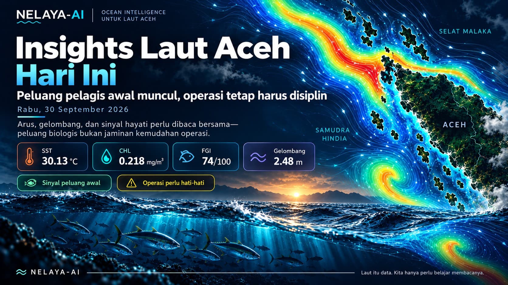 Rabu, Laut Tidak Berganti Hanya karena Tanggal Berganti
