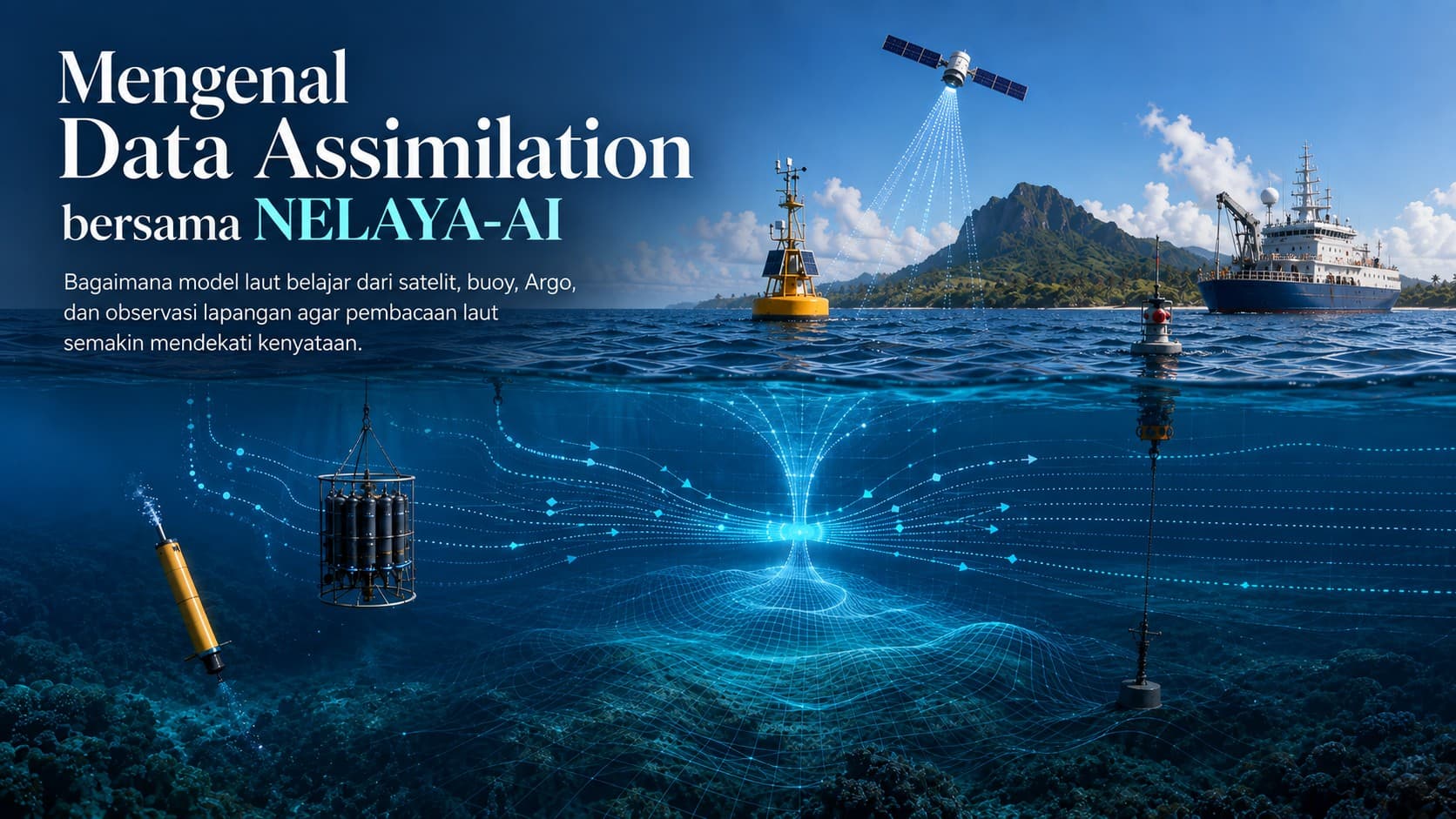 Mengenal Data Assimilation: Ketika Model Laut Belajar dari Observasi