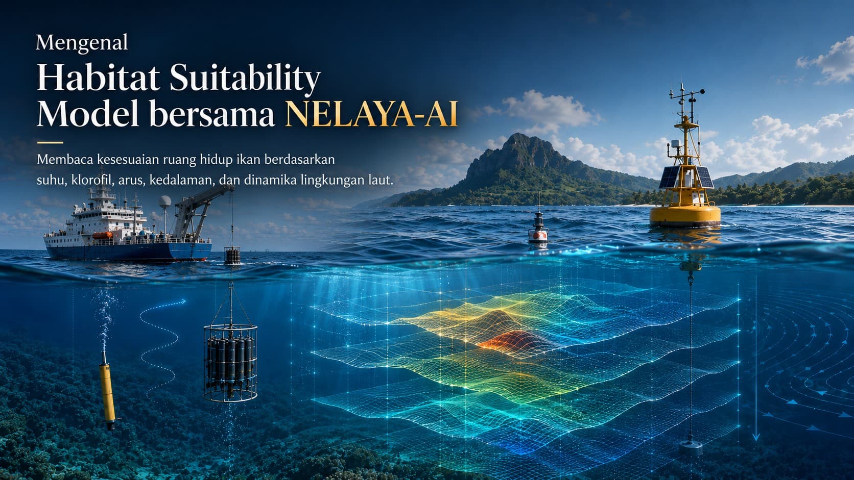 Mengenal Habitat Suitability Model: Ketika Laut Dibaca sebagai Ruang Hidup