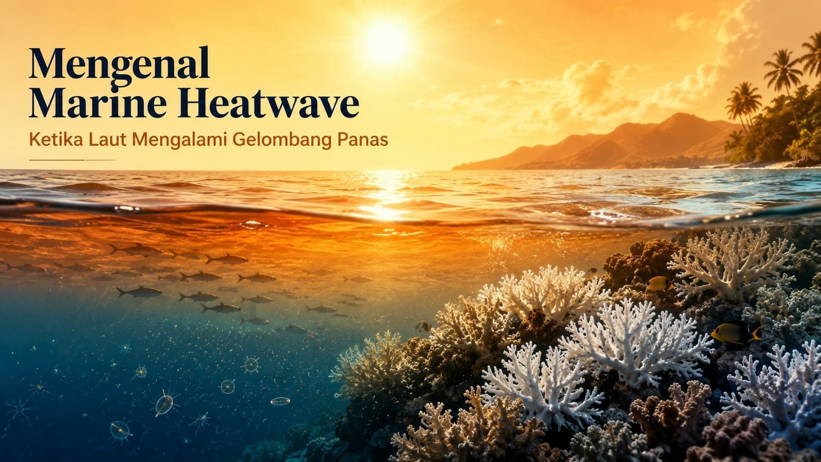 Mengenal Marine Heatwave: Ketika Laut Mengalami Gelombang Panas