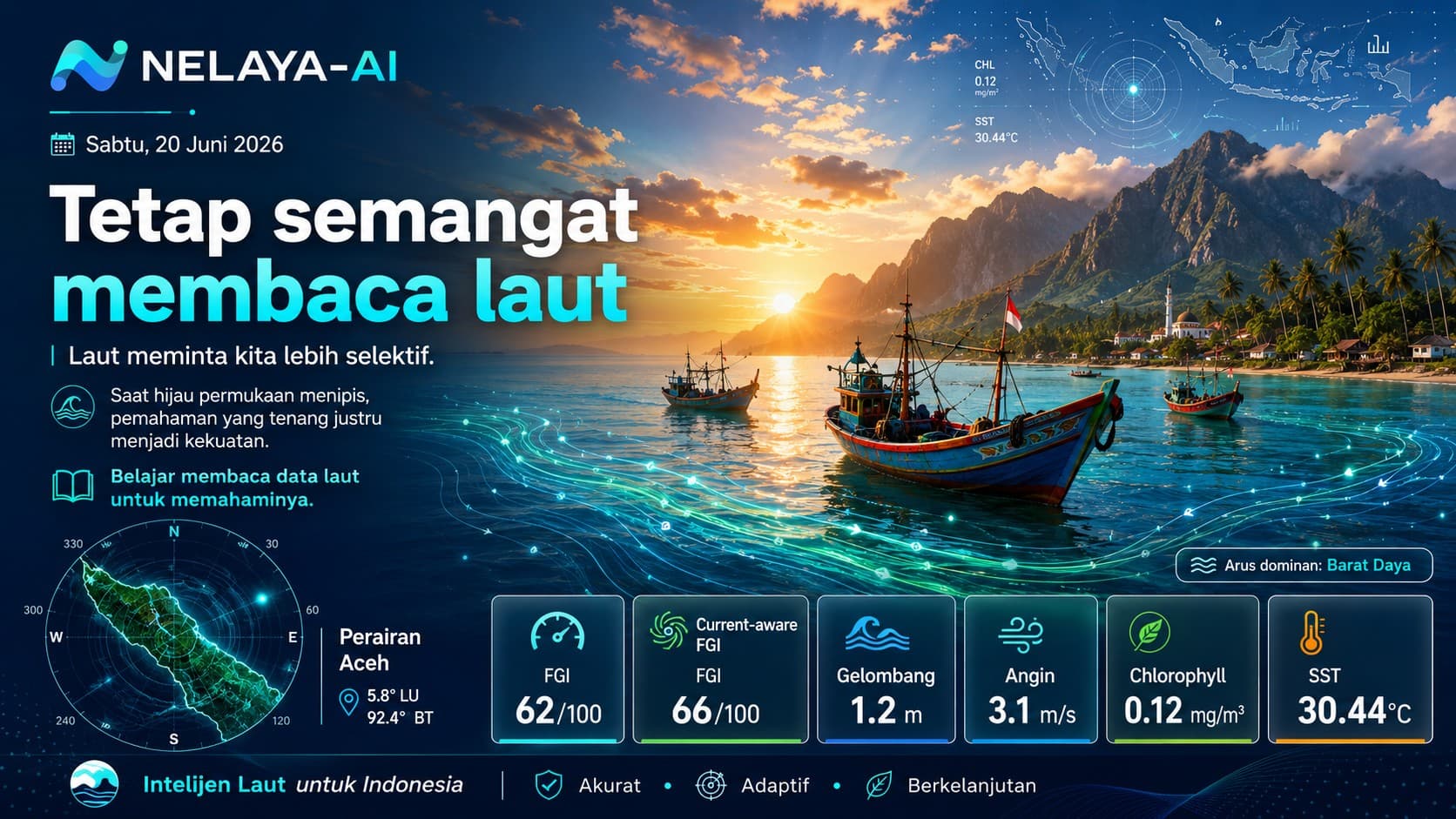 Sabtu, Saat Hijau Permukaan Menipis: Laut Aceh Meminta Kita Lebih Selektif
