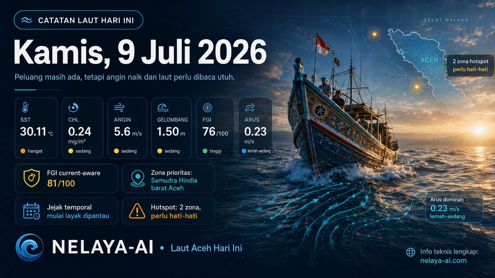 Kamis, Peluang Masih Ada tetapi Angin Naik dan Laut Perlu Dibaca Utuh