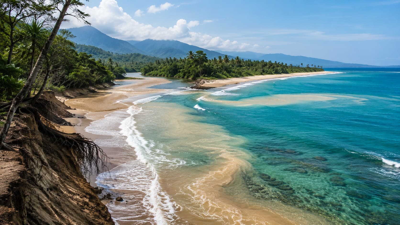 Mengenal Erosi Pantai dan Transport Sedimen: Ketika Gelombang, Arus, dan Pasir Mengubah Garis Pesisir