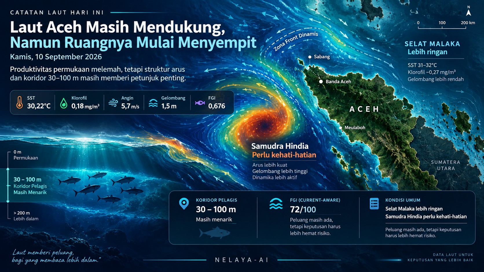 Kamis, Peluang Masih Ada, tetapi Laut Mulai Mengecilkan Ruang