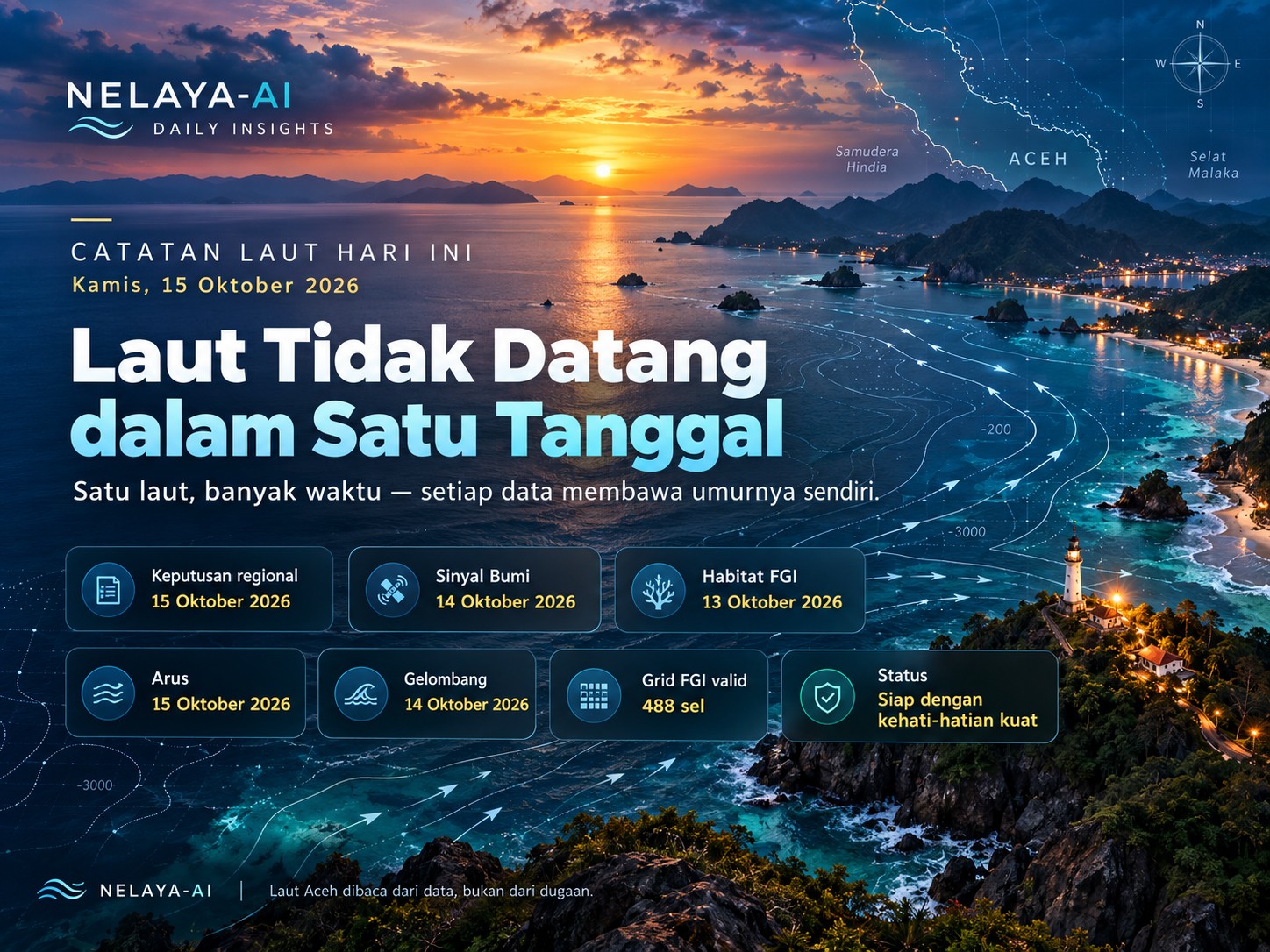 Kamis, Laut Tidak Datang dalam Satu Tanggal