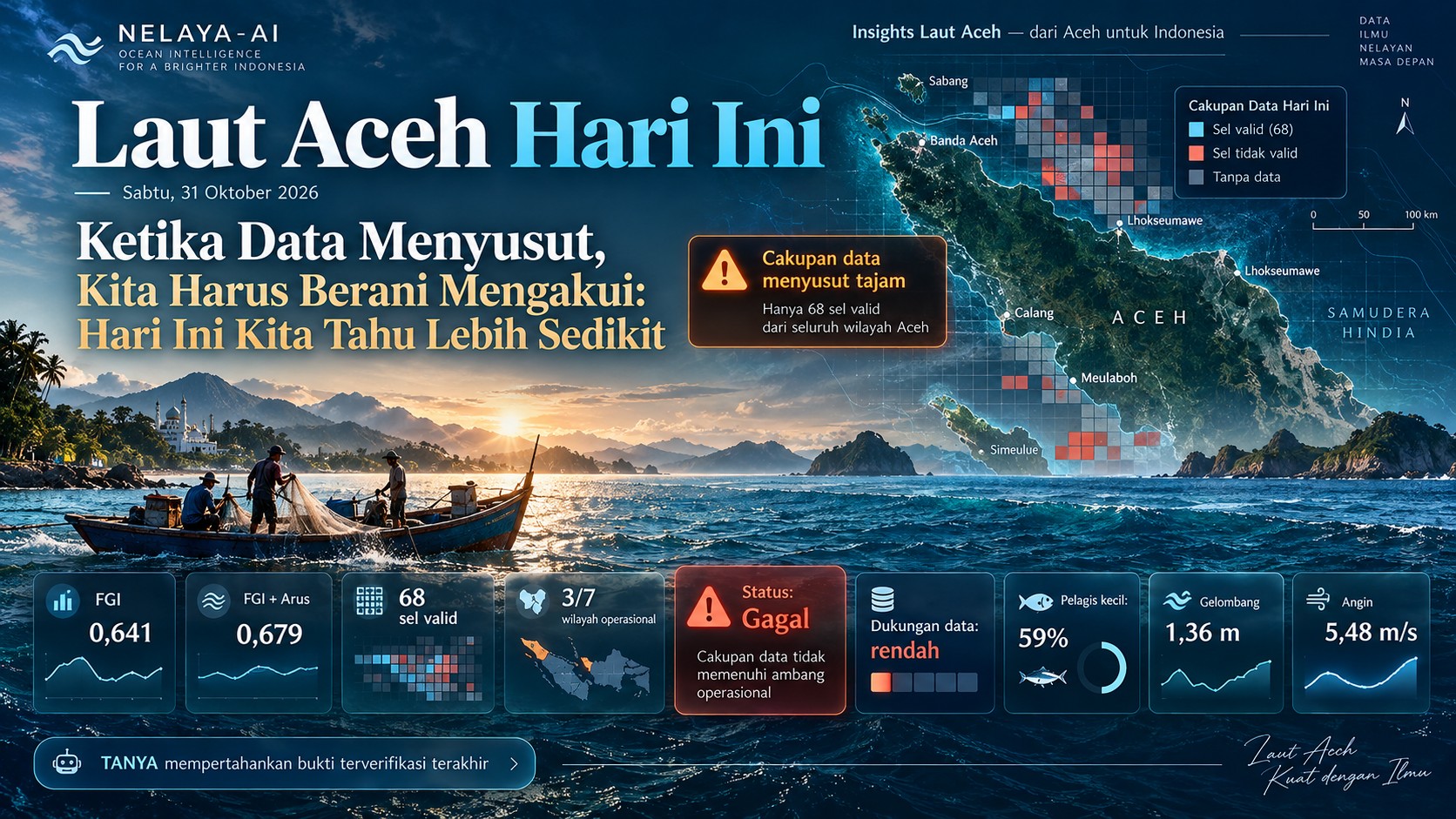 Sabtu, Ketika Data Menyusut, Kita Harus Berani Mengakui: Hari Ini Kita Tahu Lebih Sedikit